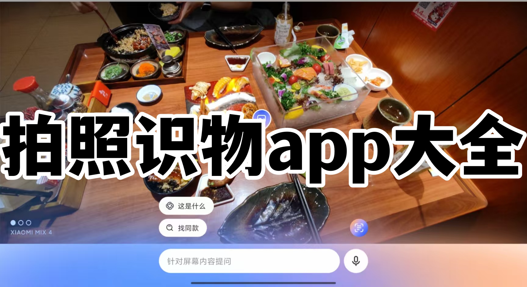 拍照识物app大全