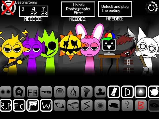 节奏盒子Sprunki腐败版3重制版截图