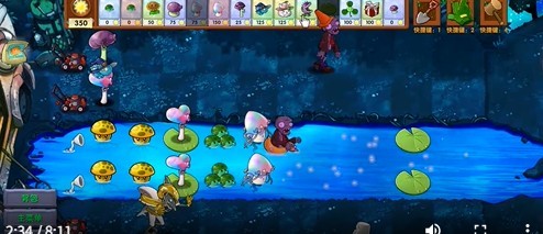 植物大战僵尸融合版阳光弹力魅惑菇属性说明