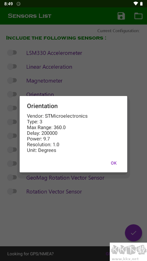 yperimu修复陀螺仪截图