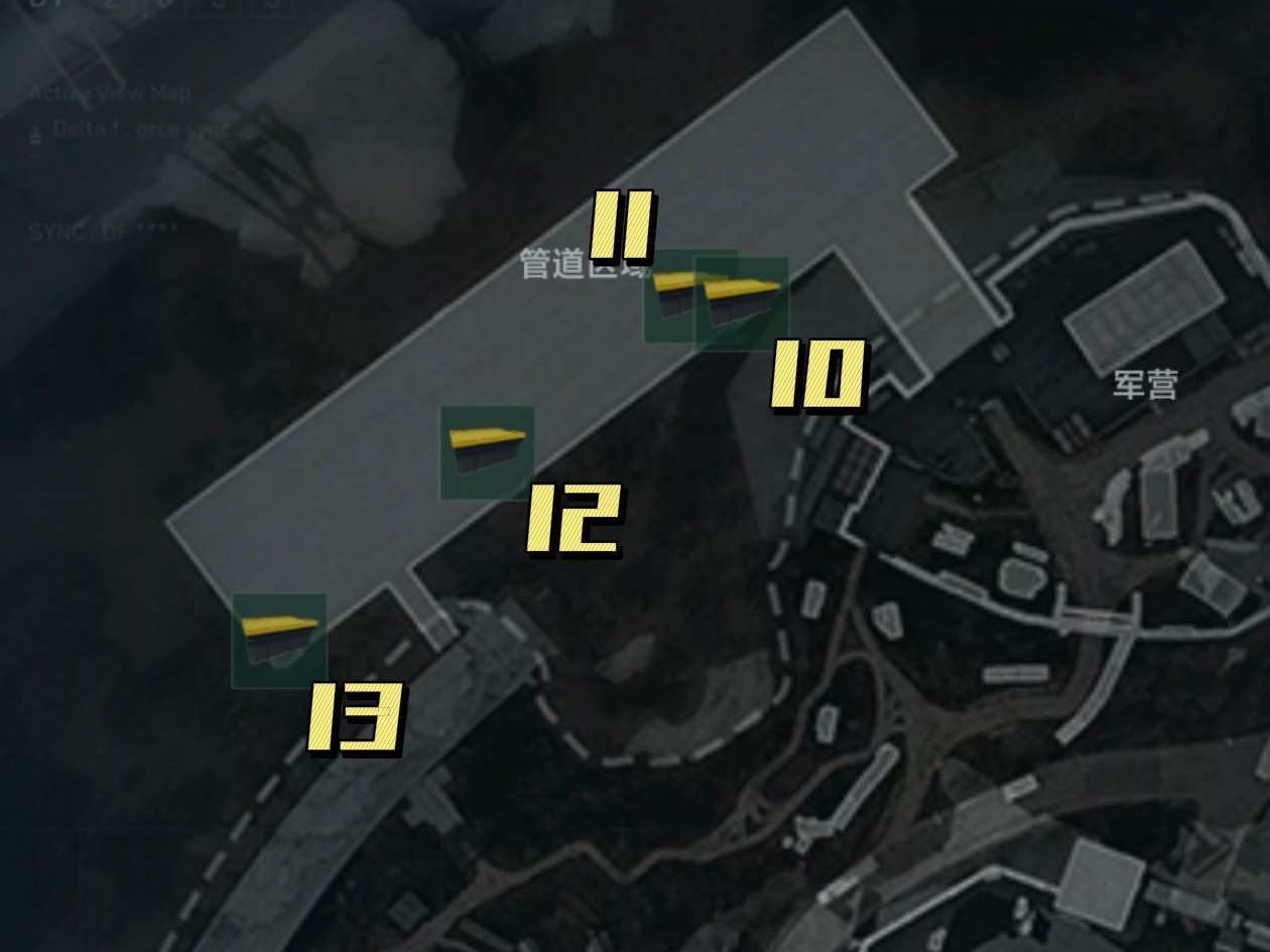 三角洲行动零号大坝比利狼24个点位一览