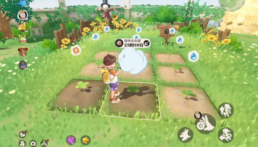 洛克王国世界农场高效浇水施肥攻略