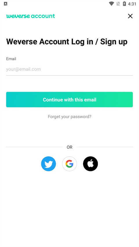 weverse安装包截图