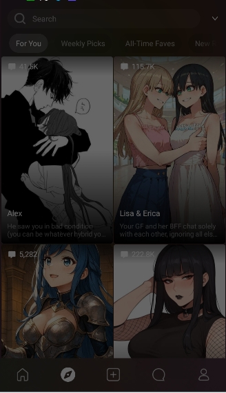 Tipsy ai聊天截图