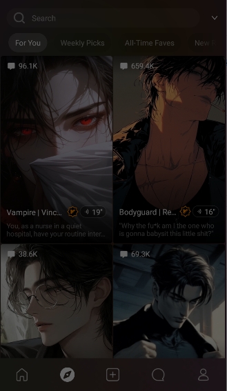 Tipsy ai聊天截图