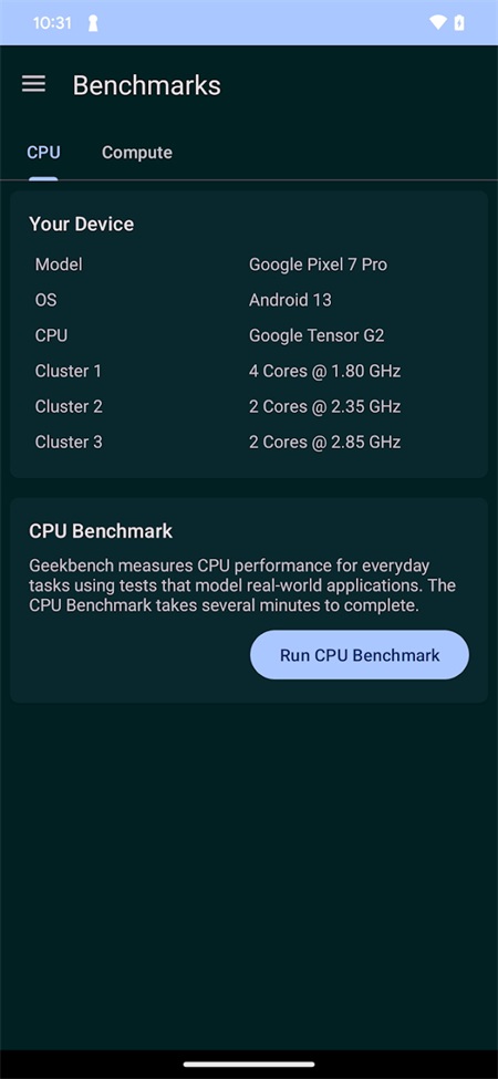 GeekBench6汉化版截图