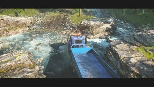 旋转轮胎雪地奔驰截图