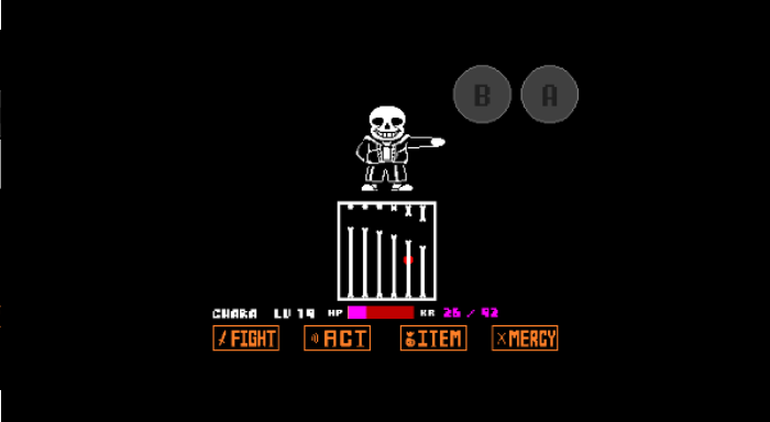 传说之下sans模拟器截图