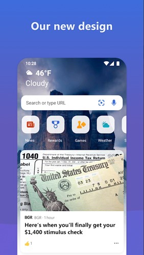 微软必应(Bing)截图