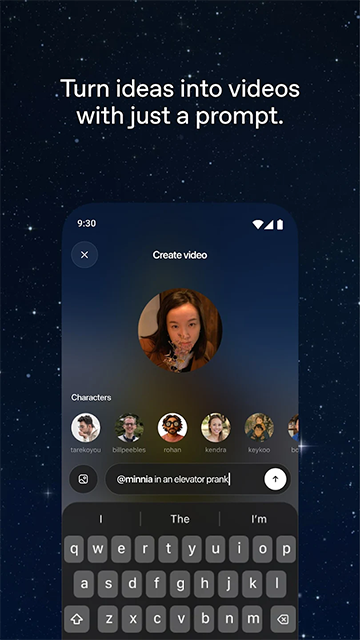 Sora视频生成器截图