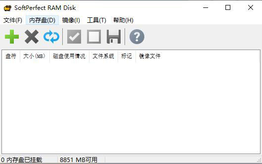 SoftPerfect RAM Disk截图