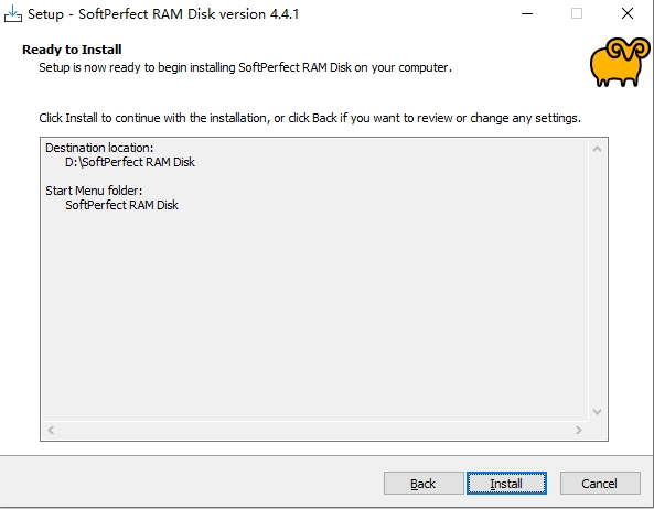 SoftPerfect RAM Disk截图