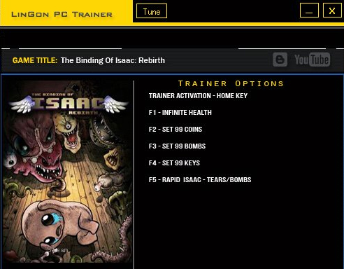 以撒的结合重生修改器截图