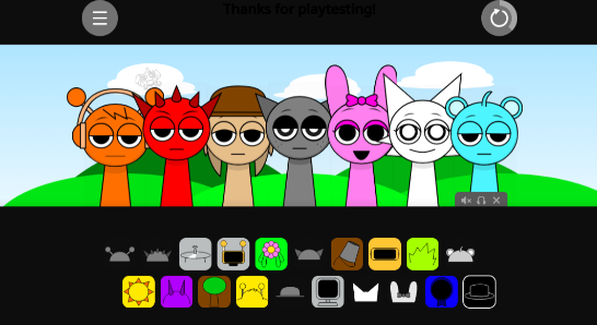 节奏盒子Sprunki植物大战僵尸截图