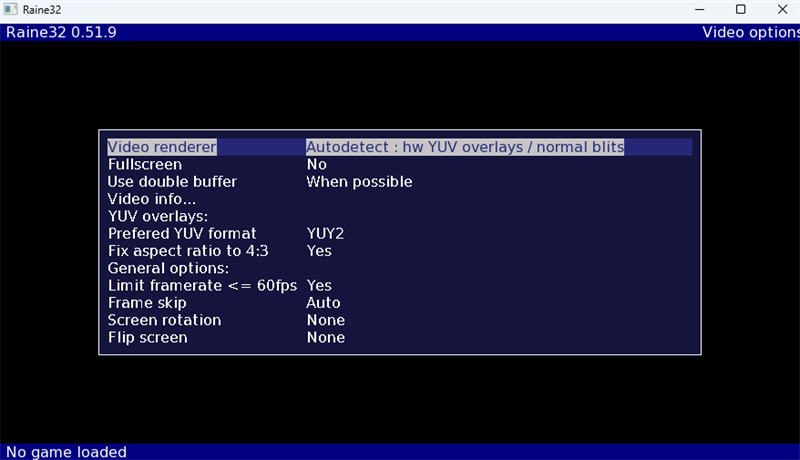 raine街机模拟器截图