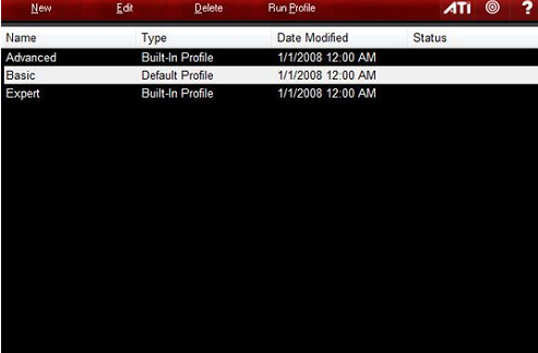 AMD Fusion Utility截图