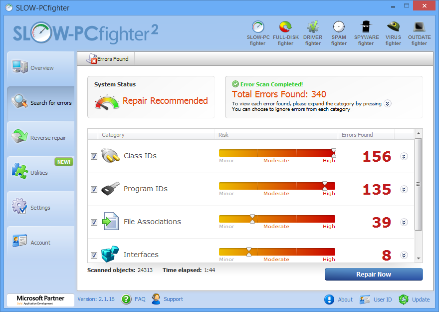 SLOW PCfighter截图