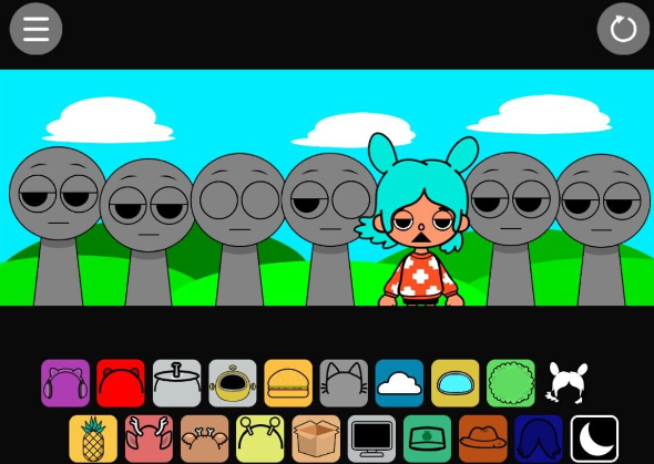 节奏盒子sprunki托卡版截图