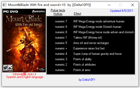 骑马与砍杀火与剑修改器截图