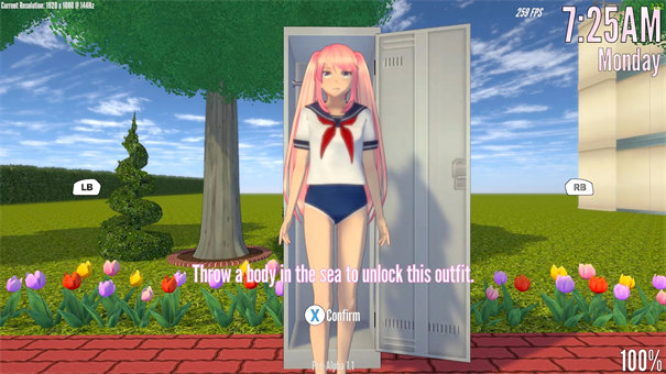 病娇模拟器老师模组截图