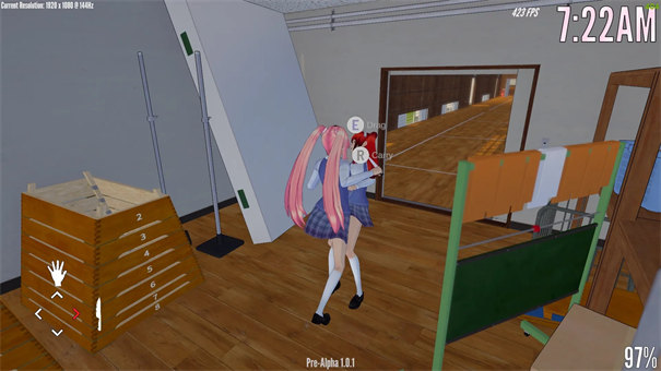 病娇模拟器老师模组截图