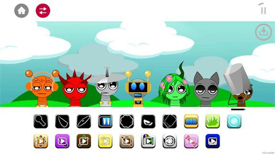 节奏盒子SprunkiPvZ版截图