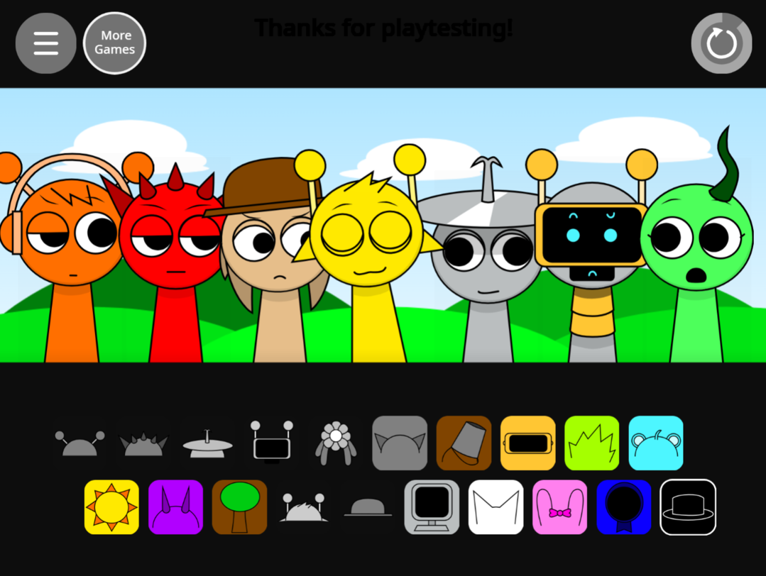 节奏盒子Sprunki罪人版2截图