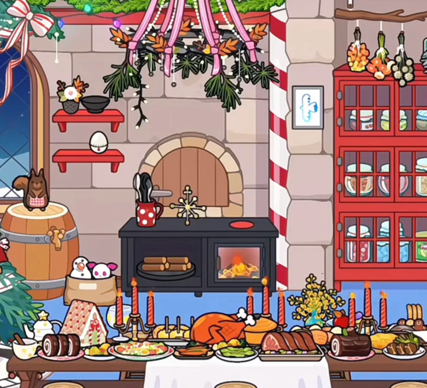 米加小镇圣诞节小屋截图