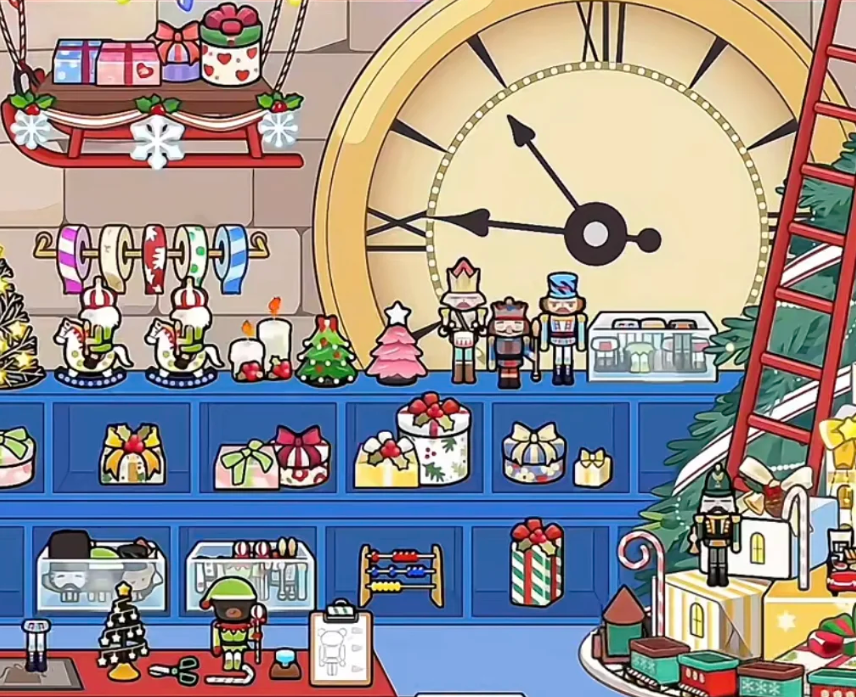 米加小镇圣诞节小屋截图