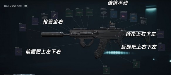 三角洲行动S9赛季KC17改装方案说明