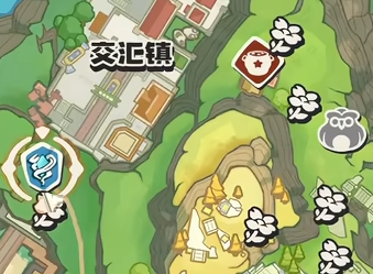洛克王国世界二叠山区全花朵采集路线