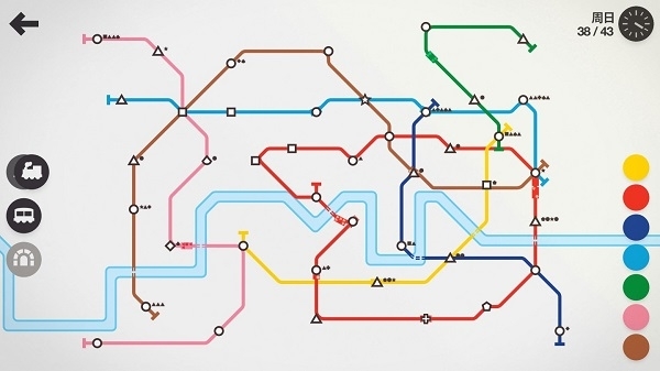 迷你地铁minimetro截图