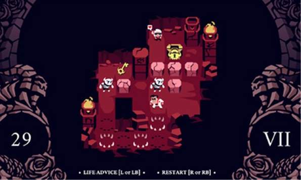 helltaker手游中文版(地狱把妹王)截图