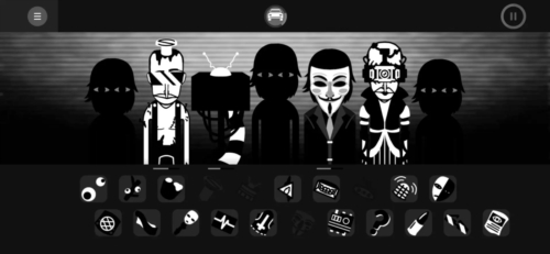节奏盒子monochrome模组截图