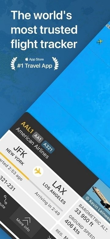 Flightradar截图