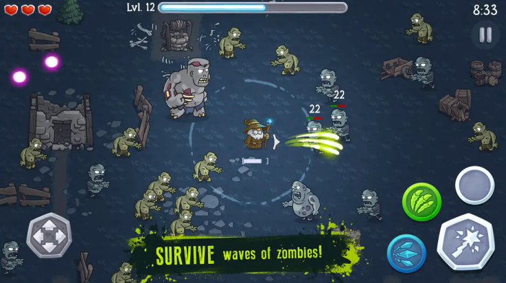 法师大战僵尸截图