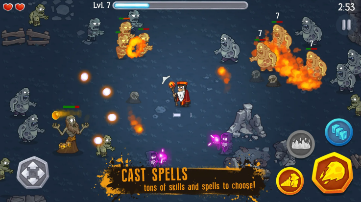 法师大战僵尸截图