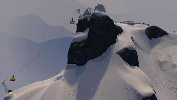 高山冒险滑雪截图