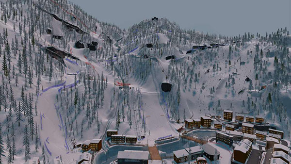 高山冒险滑雪截图