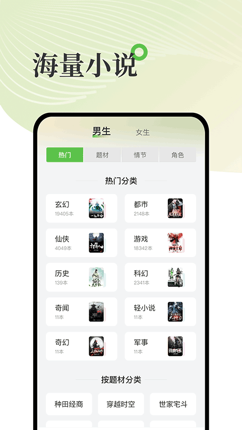 甜瓜小说app截图