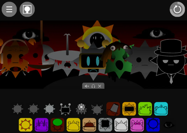 节奏盒子sprunki太阳版截图