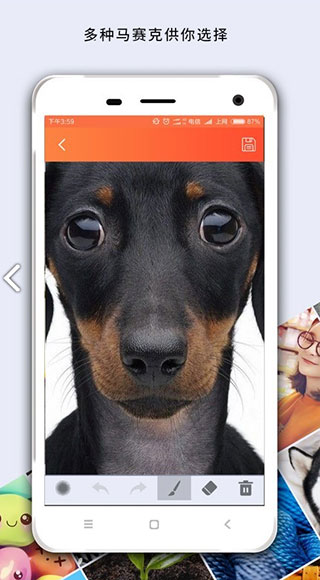 马赛克修图截图