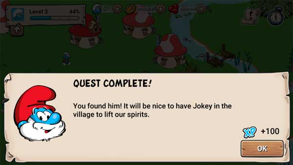 蓝精灵村庄截图2