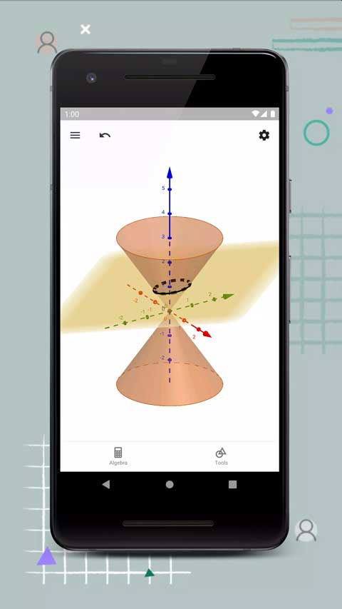 GeoGebra 3D计算器截图