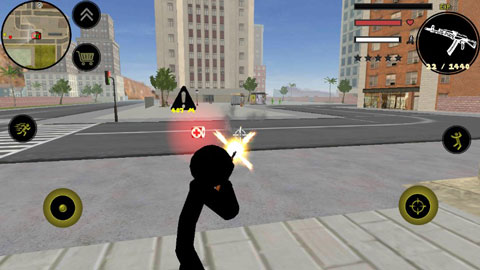 火柴人绳索英雄中文版截图2