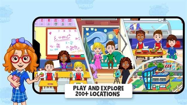 我的城镇世界截图4