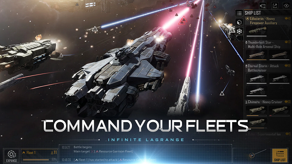 无尽的拉格朗日国际服截图