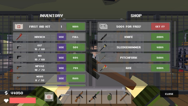 像素战斗僵尸突袭截图3