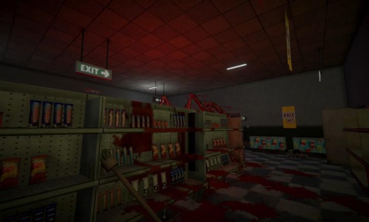 夜间伪人超市截图