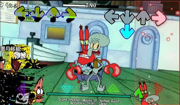 FNF错误化海绵宝宝截图